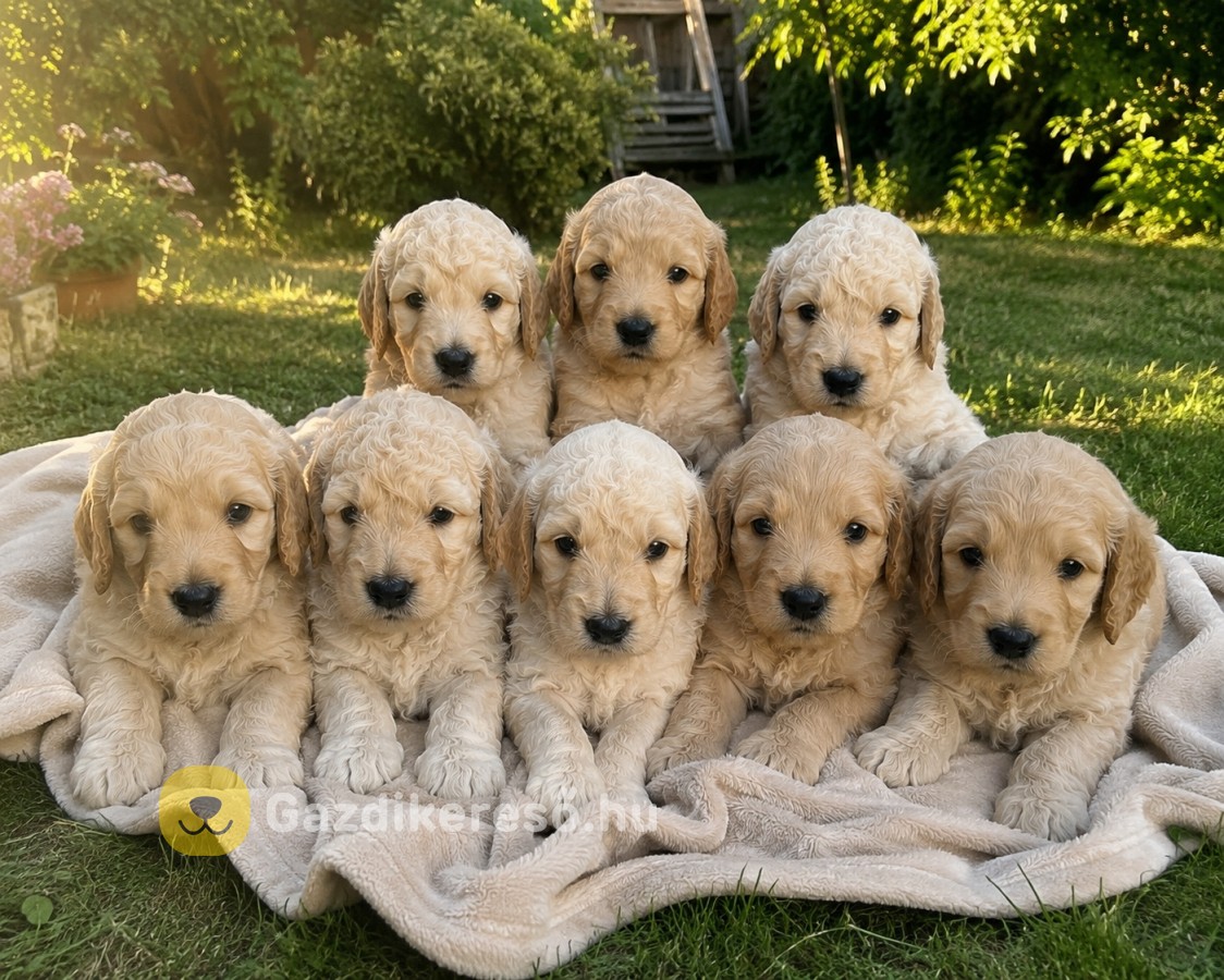 Goldendoodle kiskutyák 